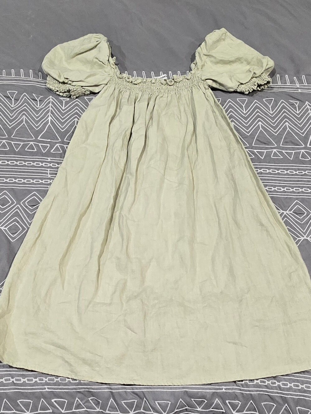 Reformation Carsen Linen Dress Size Small